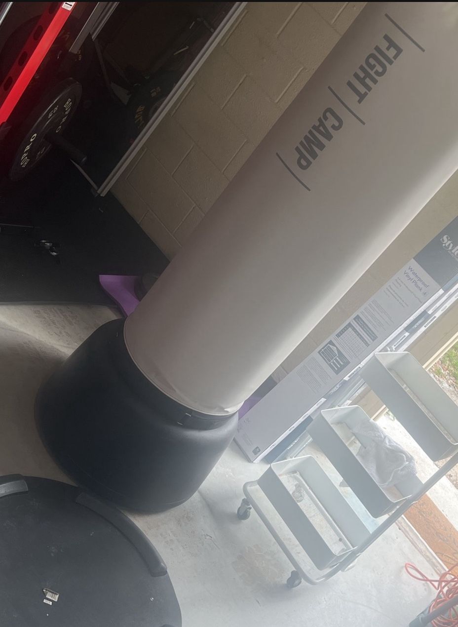 Fight Camp Boxing Punching Bag With Ring Mat And Trackers