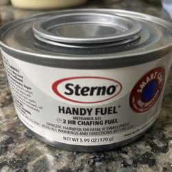 Sterno Chafing fuel - Handy fuel - Methanol Gel