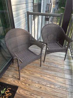 Patio chairs