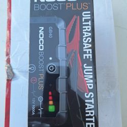 NOCO Boost Plus GB40 1000A 12V UltraSafe Portable Lithium Jump Starter

