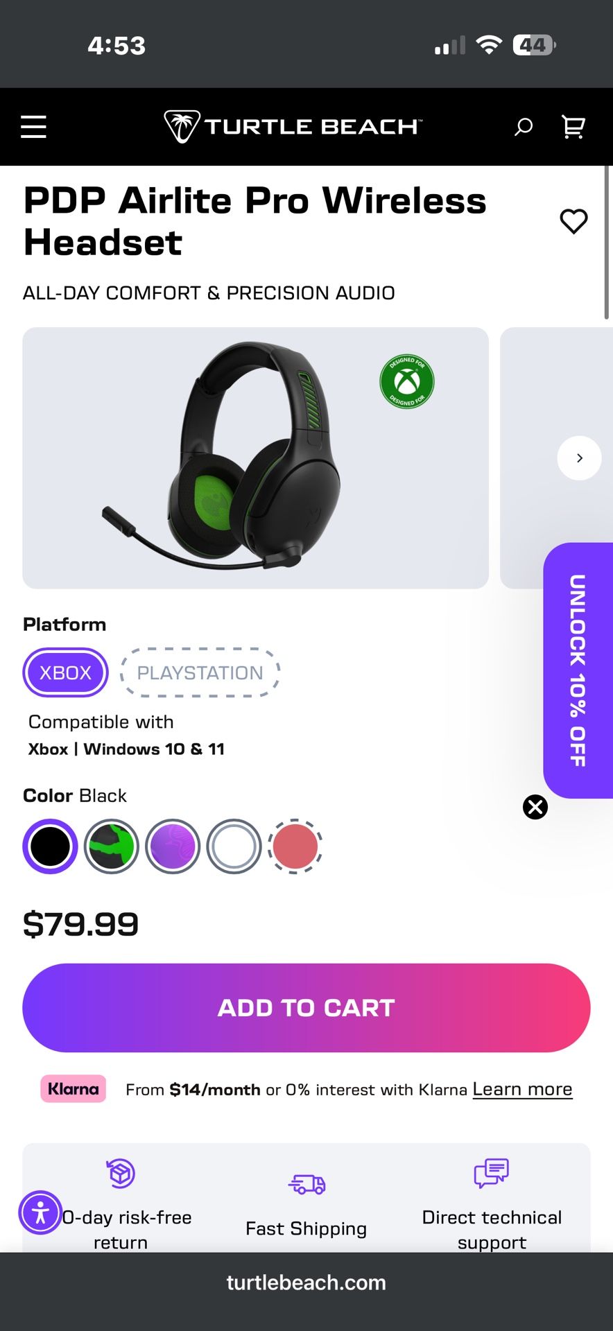 pdp airlite pro wireless headset