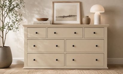 Solid Aspen-Home 7 drawer dresser