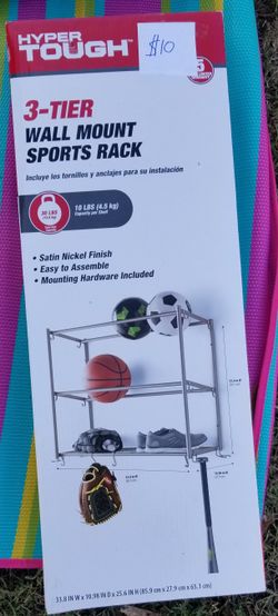 Sports wall rack