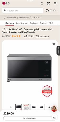 LG MICROWAVE