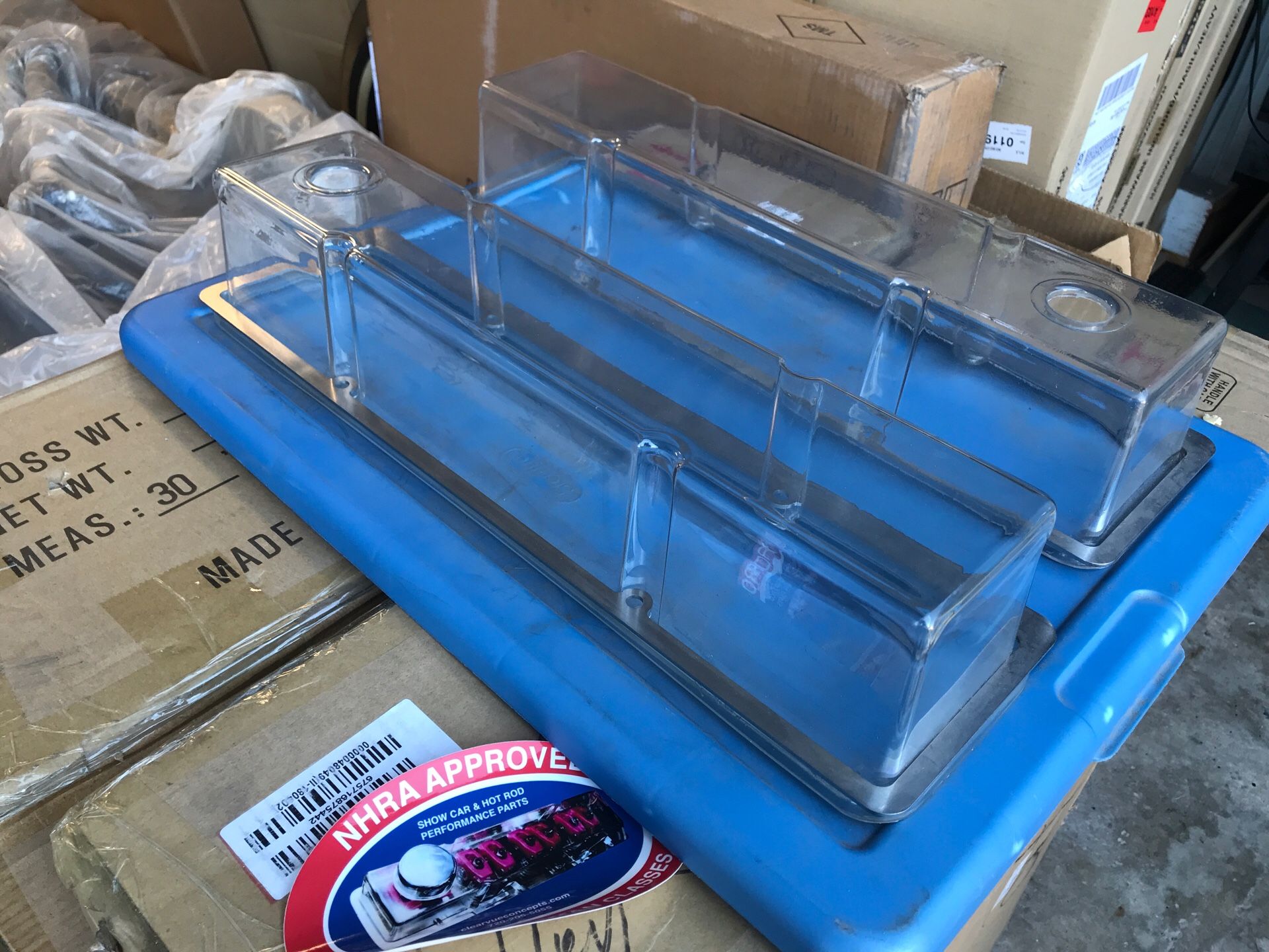 Clear Valve Covers