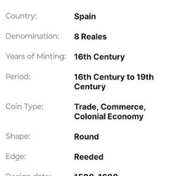 Spanish Coin 