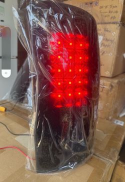 09-18 Dodge Ram Smoke Black LED Tail Lights