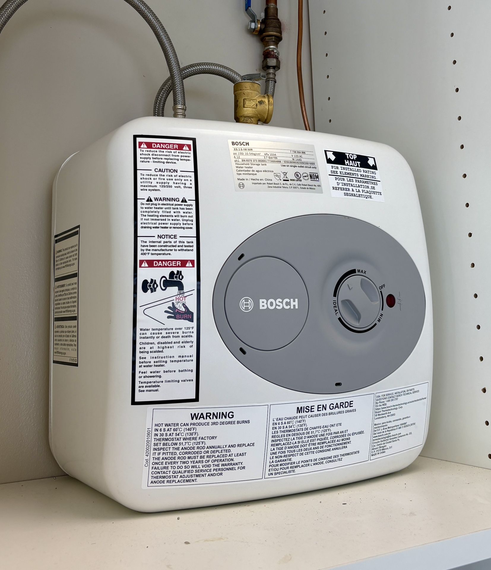 Bosch Electric Mini-Tank Water Heater