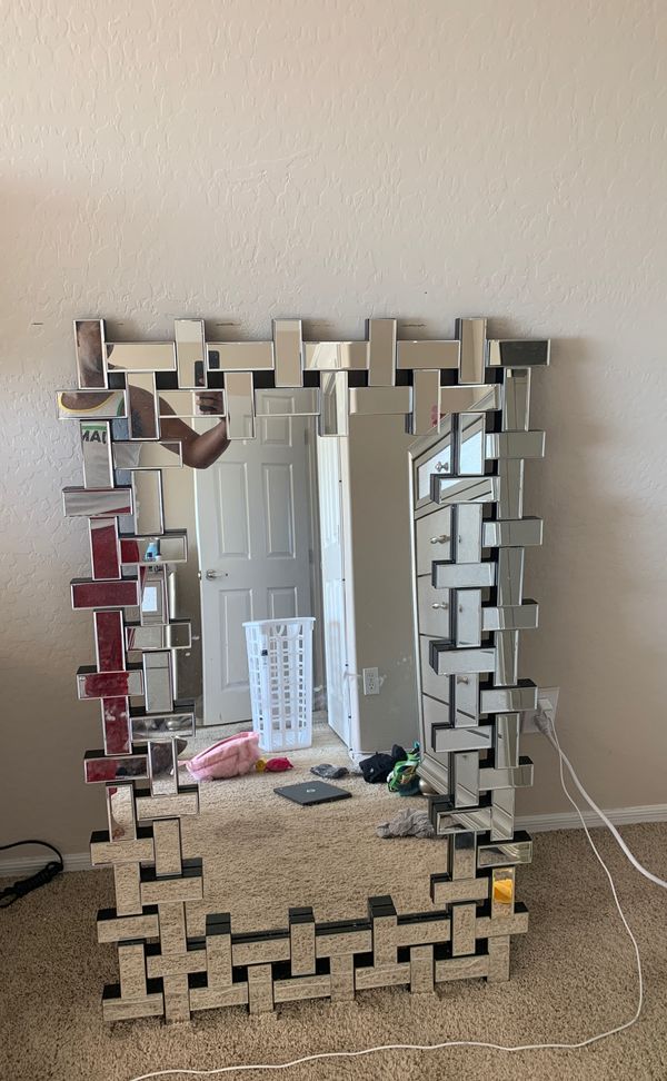 A To Z Mirror Image Z Gallerie wall mirror like brand new $200 for Sale in Waddell, AZ