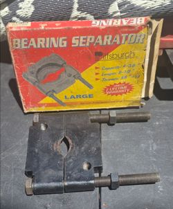Pittsburgh Bearing Separator & 3pc 2-Jaw Puller Set