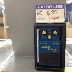 Boss BD-2 Guitar Pedal 