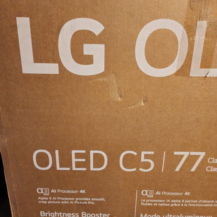 TV LG OLED 77" (C5).