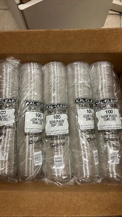 Free clear plastic dome lids