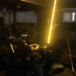 6ft Safety Led Lights Whip Flag Atv Utv