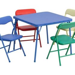 Kids / Children's 5 Piece Table And Chairs (New)