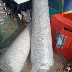 two 45 ft rolls of carpet pad new