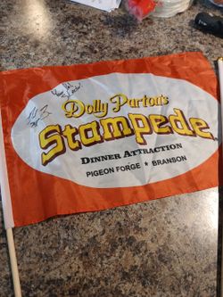 Dolly Parton  Stampede Flags