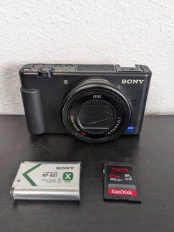 Sony ZV-1 Camera + 64GB SD