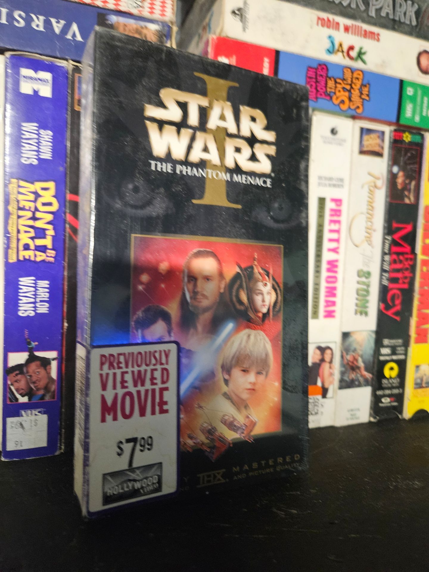 Star Wars Episode 1 Sealed Vhs Hollywood video