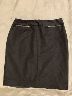 Womens Black DKNY Pencil Skirt