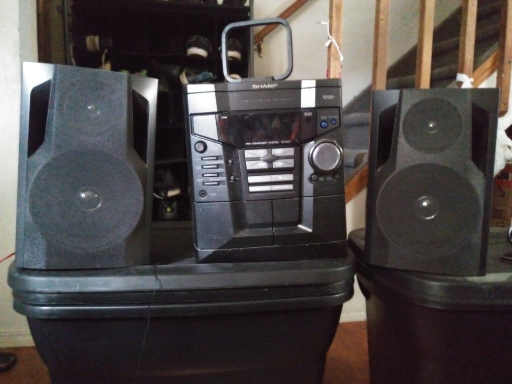 Sharp Stereo System