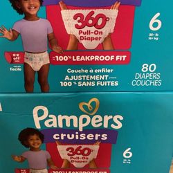 Size 6 Pampers 