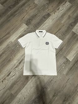 White Dolce Gabbana Polo Shirt - (Size M, L, XL, XXL)