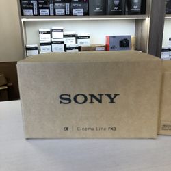 Sony FX3A Camera Body (located In Downey)
