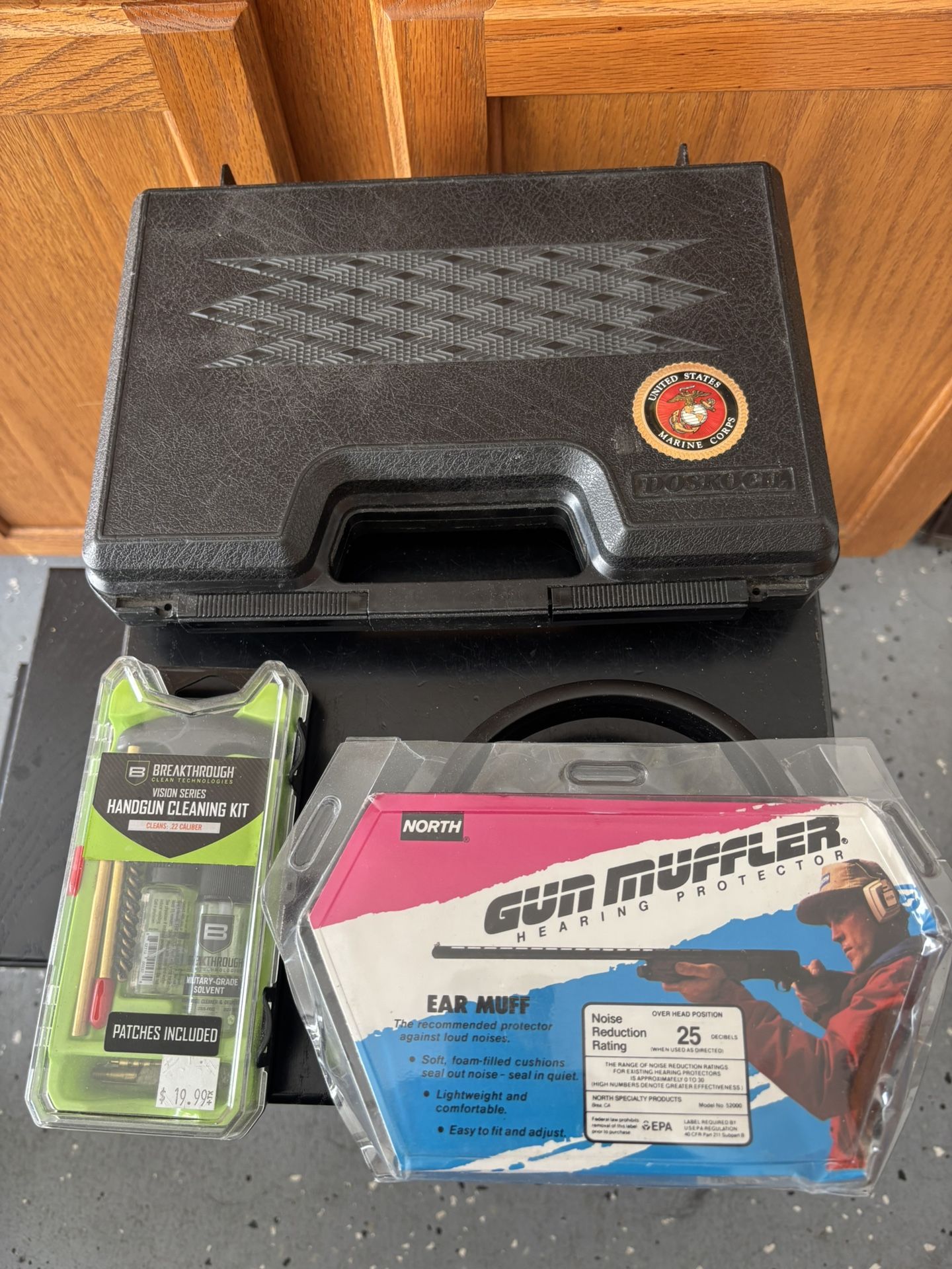Doskocil Handgun Hard Case & Hearing Protection