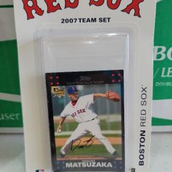 2007 Boston Red Sox  Team Set Topps Baseball 