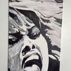 Tina Is alive.  Big format 24” X 48”