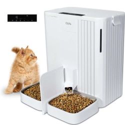 QLIFE Automatic Cat Dog Feeder: Dry Food Dispenser