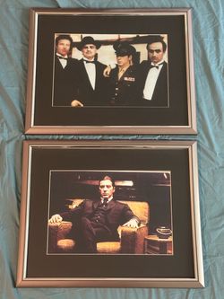 The Godfather Framed Movie Photo Prints Set of 2 - Make an offer, leaving AZ 9/18
