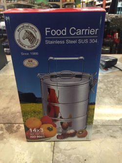 Food carrier stainless steel