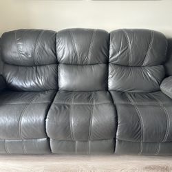 Leather Sofa Set