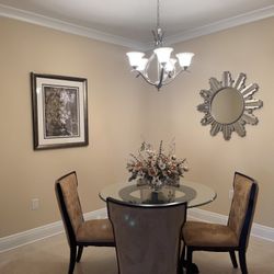 Table And 4 Chairs Excellent Condition