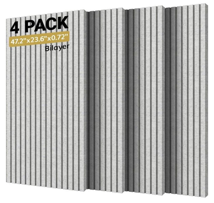 TONOR 4-Pack Acoustic Panels (47x24) - B29