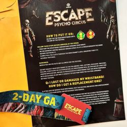 ESCAPE TICKET