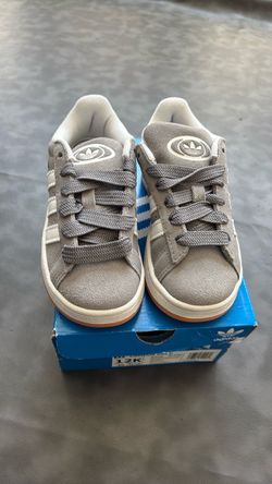 Adidas Campus Kids Sneakers Grey Suede