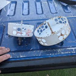 2 tools to make holes of four and six inches