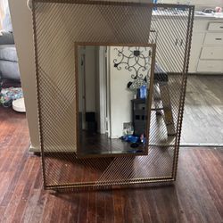 Brand new Gold Mirror