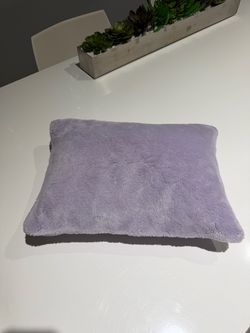 Soft Plush Throw Pillow Lavender