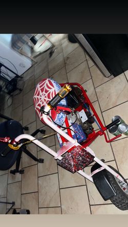 Mini bike Custom paint job