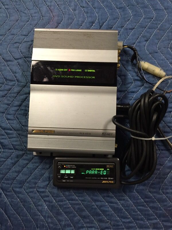 Alpine pxa-h510 digital audio processor for Sale in San Jose