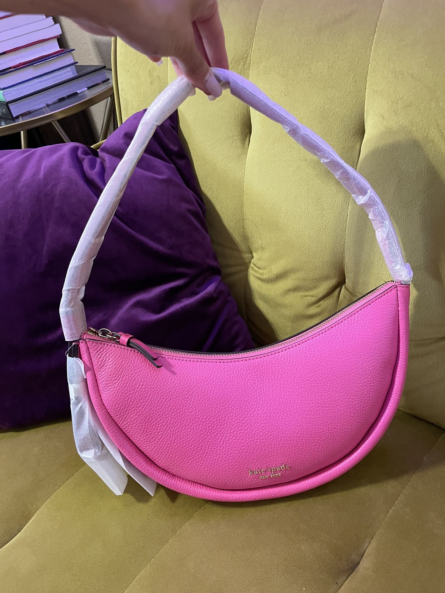 Kate Spade Leather Smile Bag