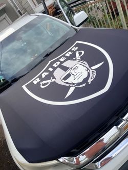 Raiders hood cover