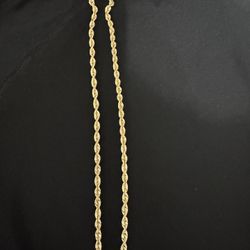 14k Gold Chain Rope 10g 