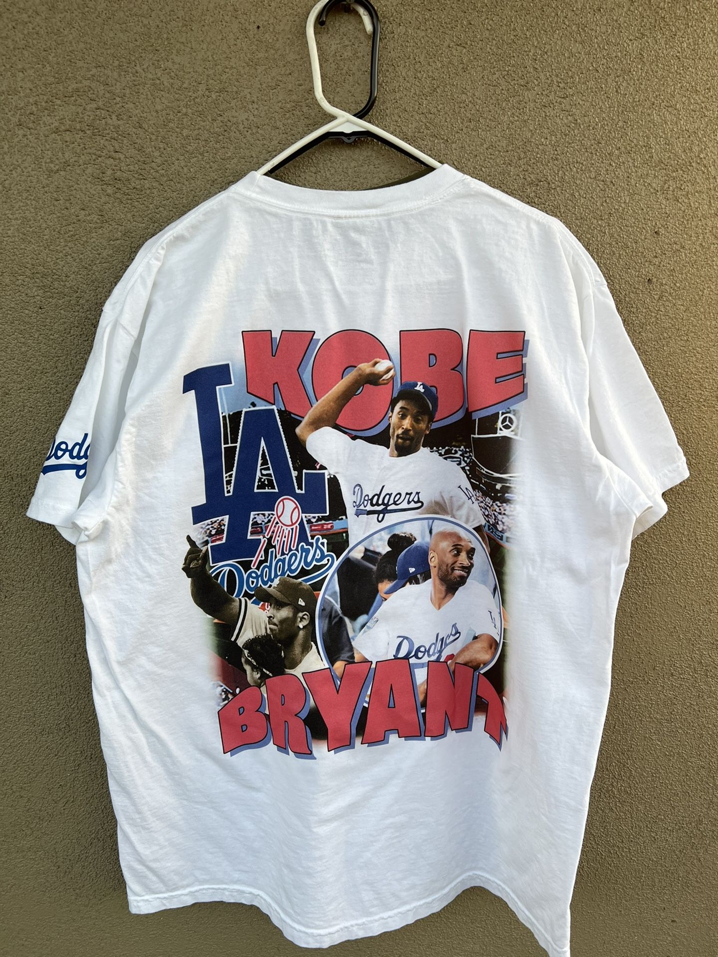 Kobe LA Dodgers (V2)-Tee-White – HHEgoods