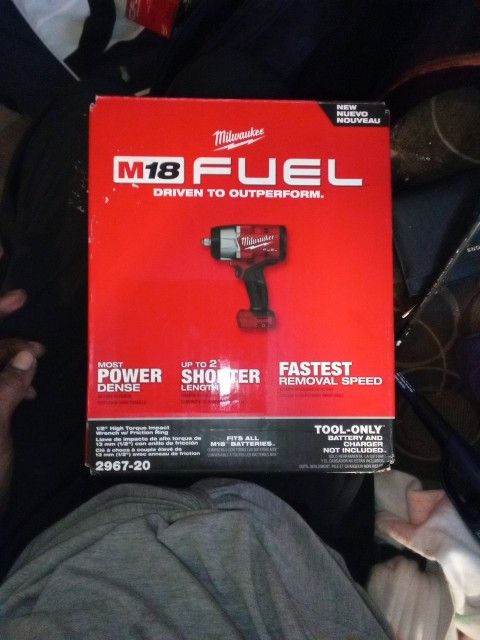 1/2" High Torque Impact Wrench W/Friction Ring