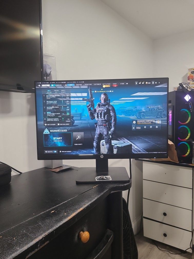 Gamin Monitor HP